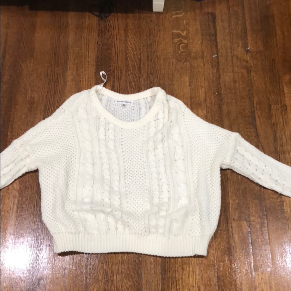 White sweater